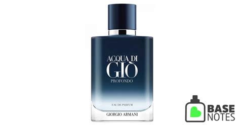 acqua di gio basenotes